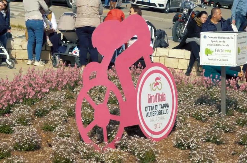 giro d'italia ad Alberobello