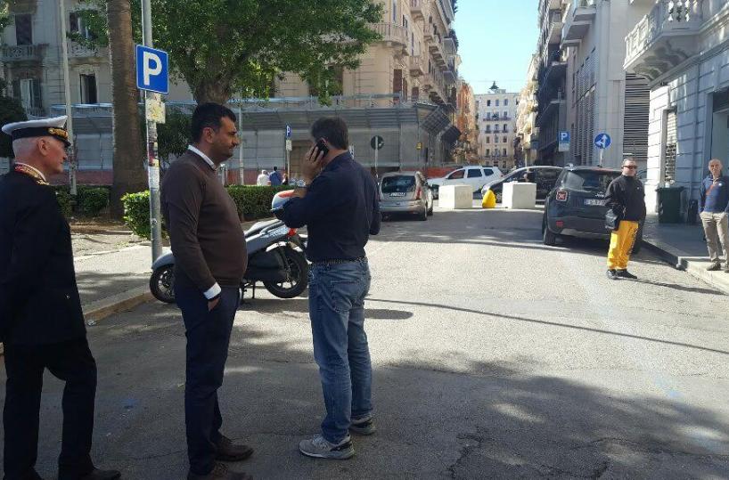Chiusura alle auto a BariDecaro inizia da largo Bruno