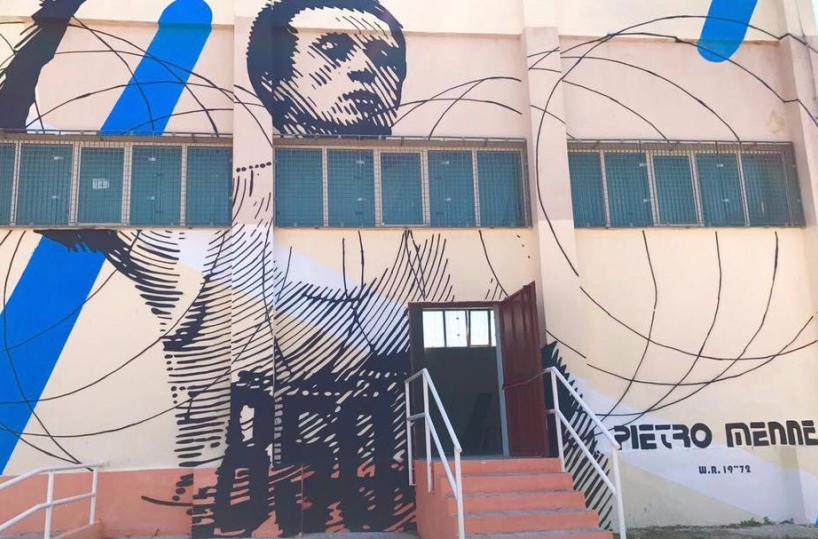 Castellanetaun muralesricorda la «Freccia»