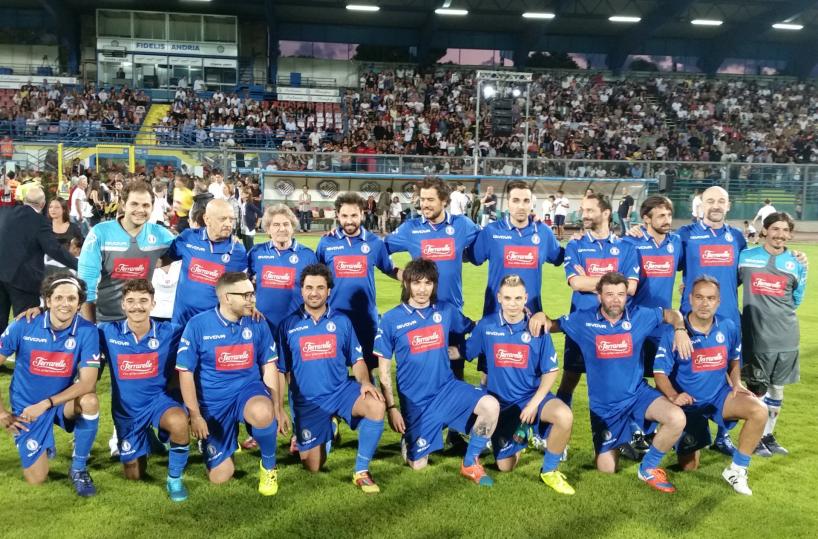 Andria,  6mila  spettatorialla partita della solidaretà