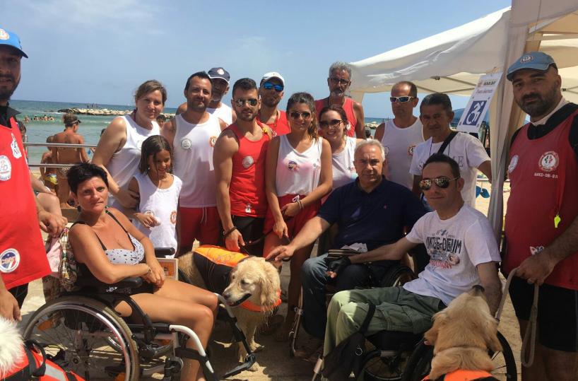 disabili in spiaggia