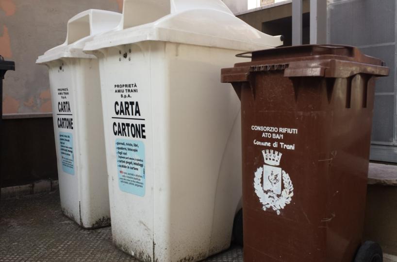 Rifiuti a Trani