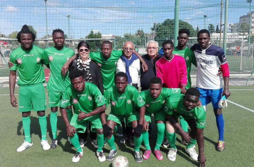 Talsano, squadra di migranti  conquista la Promozione