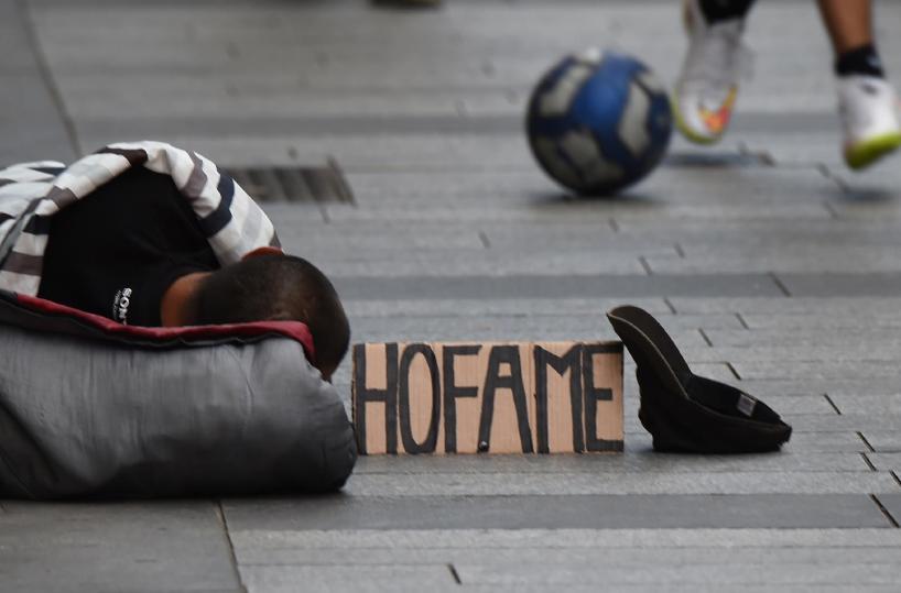 povertà di strada