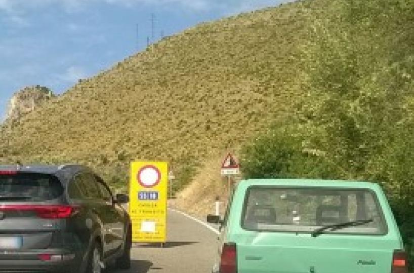 Incendi e caduta massi, Anaschiud SS 18 vicino Maratea