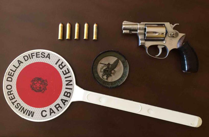 pistola trovata