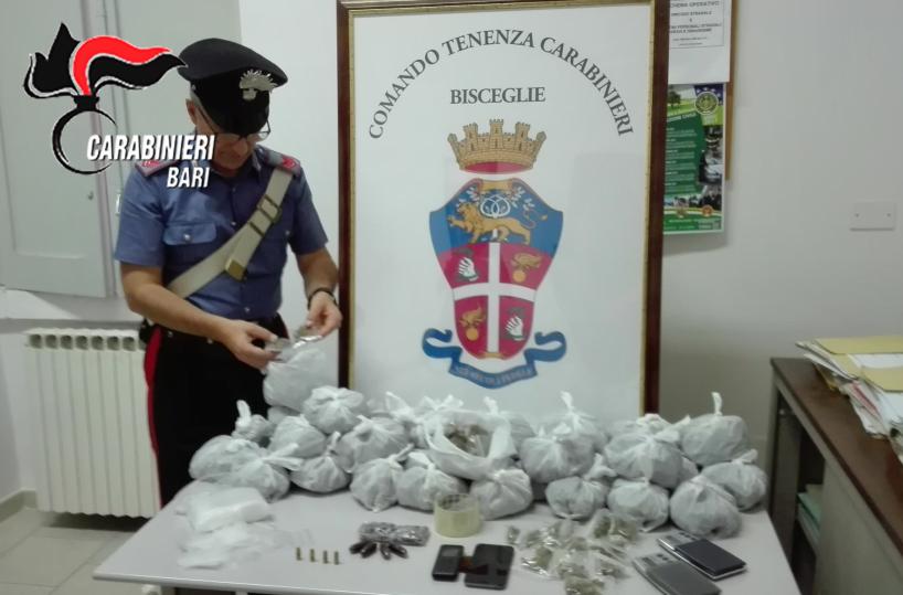 droga trovata a casa di un minore