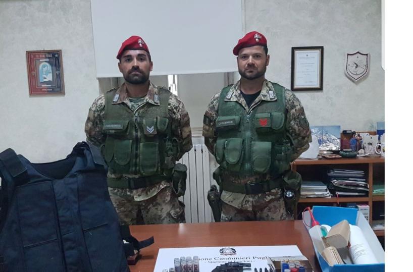 Arrestato un ristoratore a Vico deteneva una pistola illegalmente