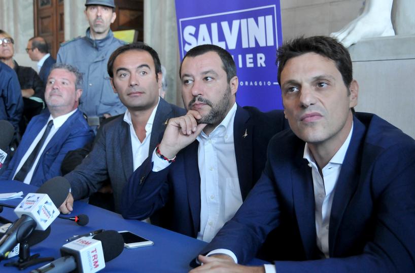 Salvini a Bari: «La Lega avrà simbolo unico alle elezioni»