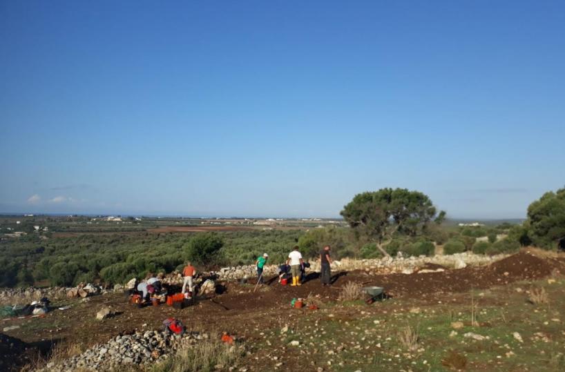 trovata cittadella messapica a nardò