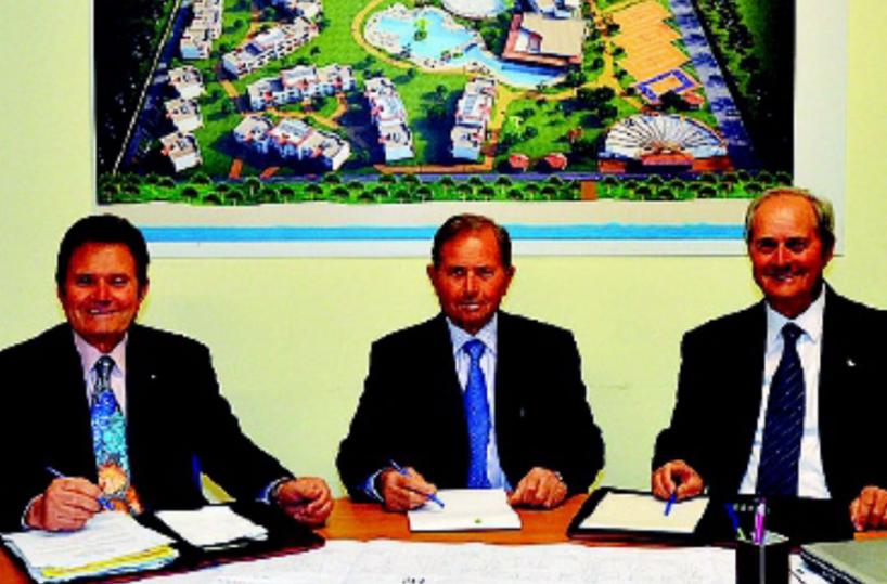 I VERTICI - I tre leader dell'azienda turistica: da sinistra Nicola, Vito e Rocco Matarazzo