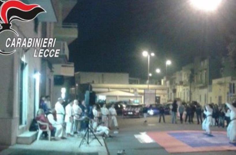 Trepuzzi, lezioni di karatein piazza: denunciato maestro