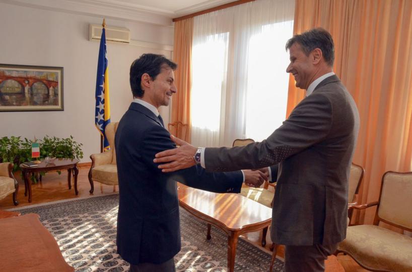 Sarajevo, primo Ministro Novalićriceve ambasciatore italiano Minasi