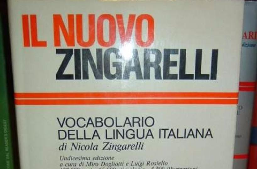 vocabolario zingarelli