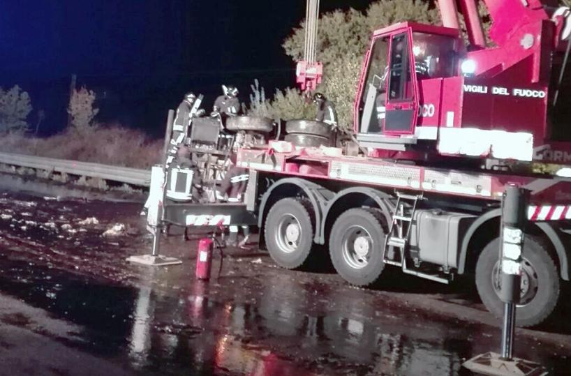 incidente sulla Basentana