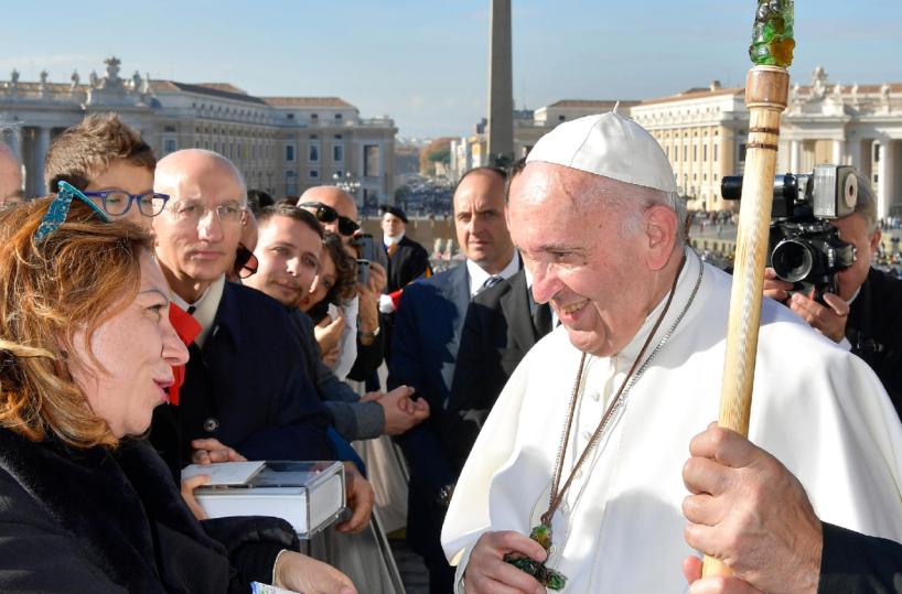 Quella croce foggiana  per Papa Bergoglio
