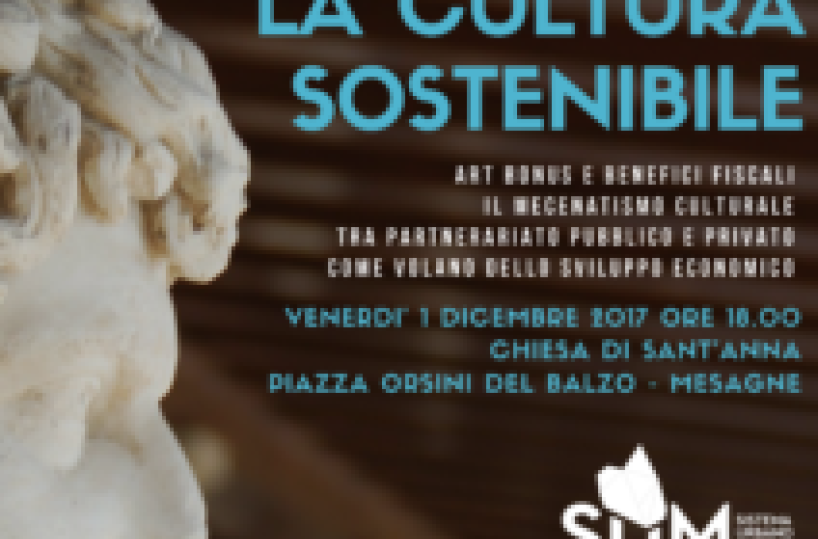 Il mecenatismo culturaleun seminario a Mesagne
