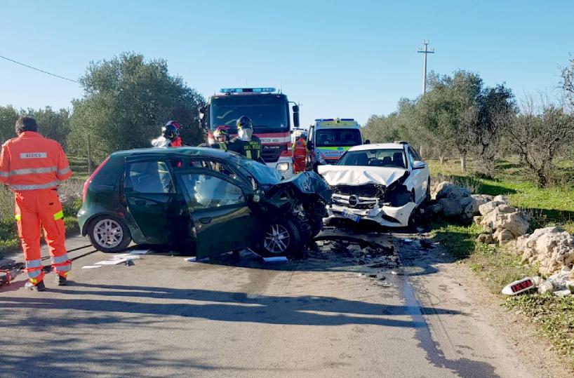 Incidente sulla Massafra-Crispiano due morti e due feriti gravi