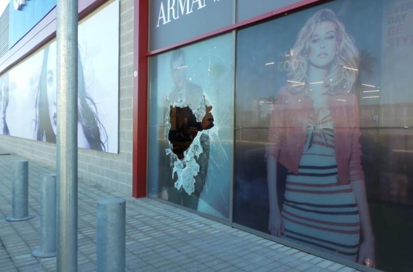 furto Citymoda a Bari