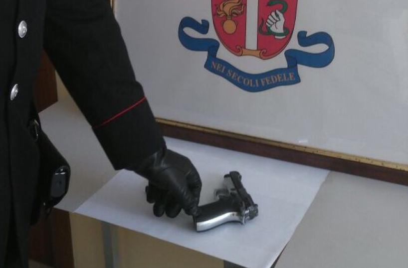pistola trovata