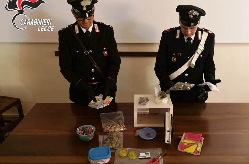 Lecce, spacciatrice 25ennearrestata dai Carabinieri