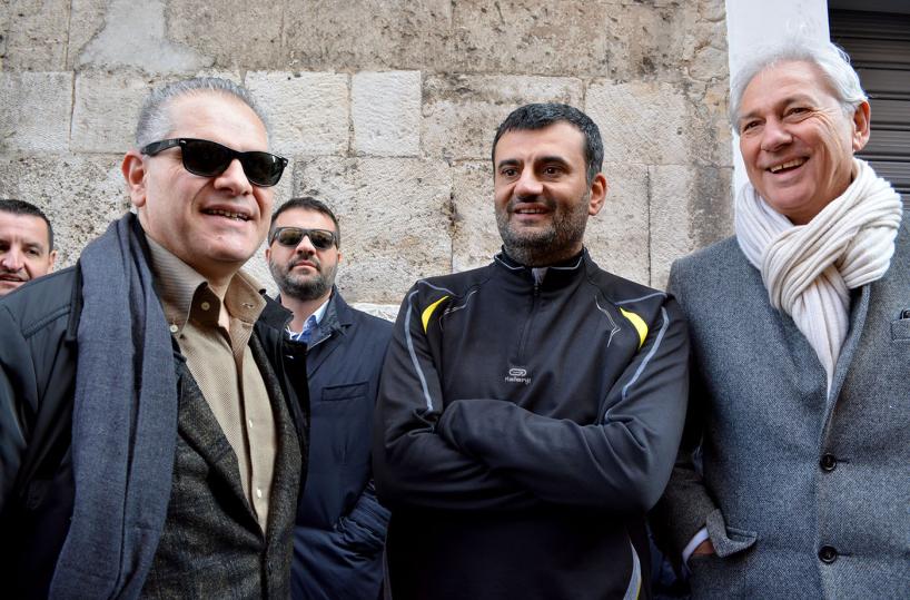 Decaro a Giancaspro: «Vattene o ti caccio dallo stadio con i vigili»