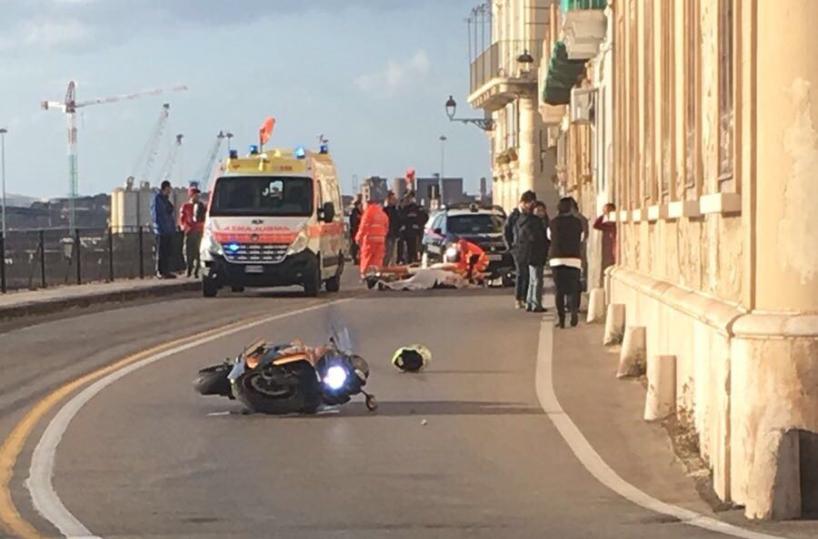 Taranto, incidente stradalemorto 38enne motociclista