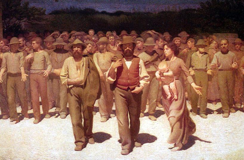 «Il Quarto Stato» di Giuseppe Pellizza da Volpedo