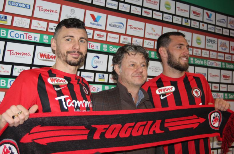 Foggia, per difesa e attaccoecco Calabresi e Duhamel