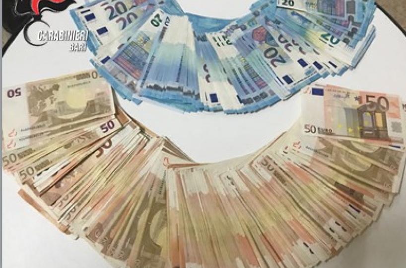soldi sequestrati