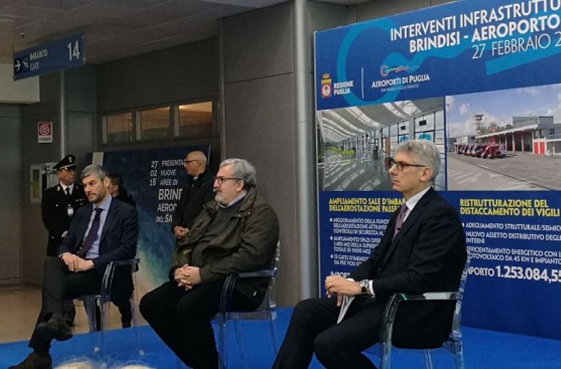 Ecco il nuovo aeroporto di BrindisiAmpliati scalo e piazzali di sosta