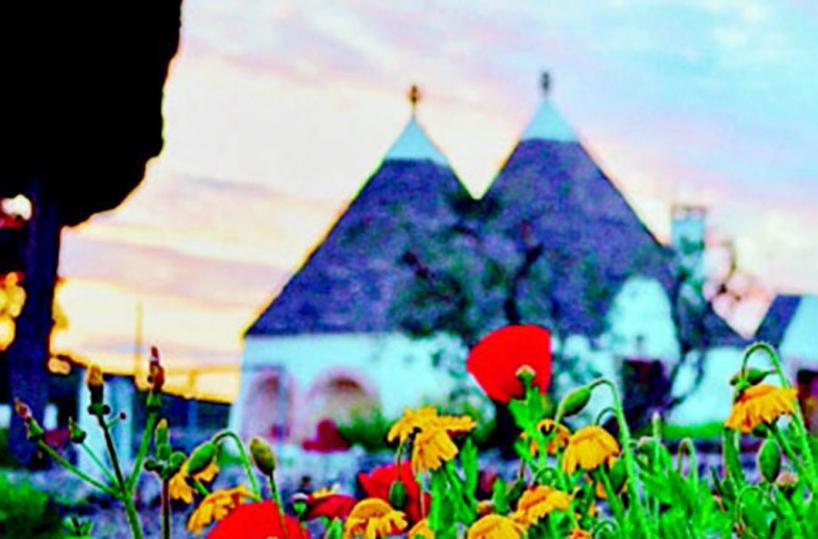 Una immagine dei trulli pugliesi