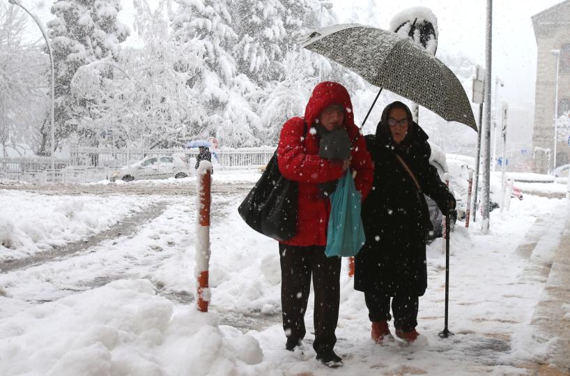 neve di marzo a Potenza