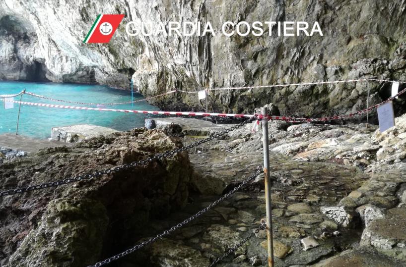 zinzulusa il sequestro della guardia costiera