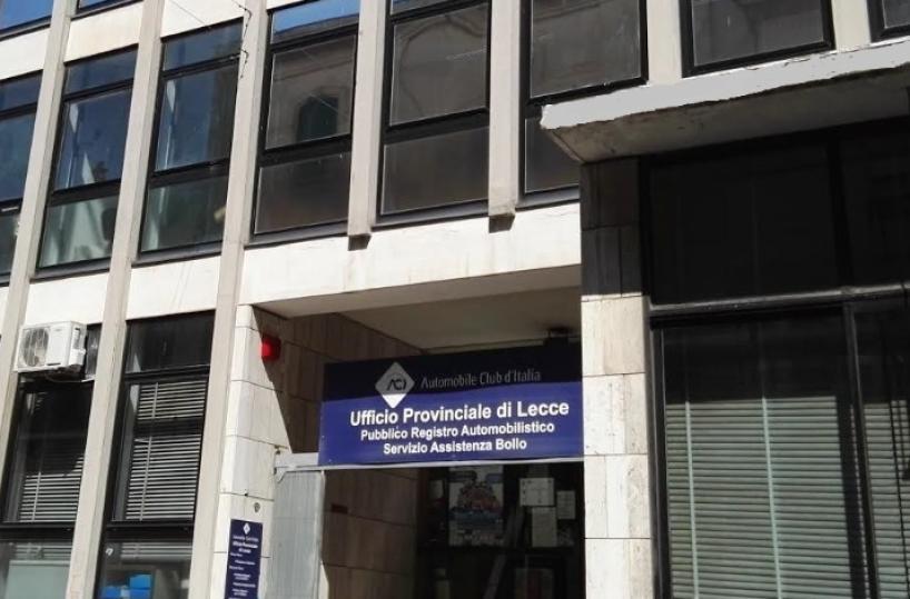 ufficio Aci a Lecce