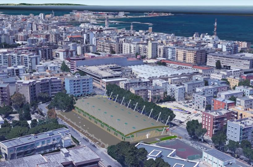 il mercato coperto a Japigia