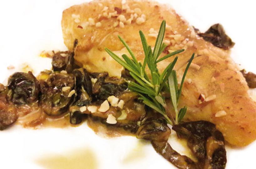 Ricette Puglia - Petto di faraona alle prugne - A cura dello chef Beppe Schino