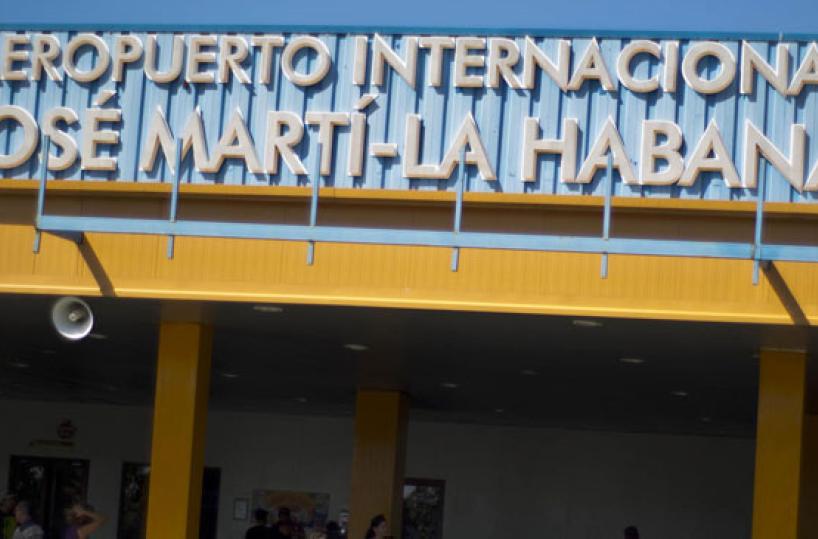 L'aeroporto internazionale José Martí all'Avana, a Cuba
