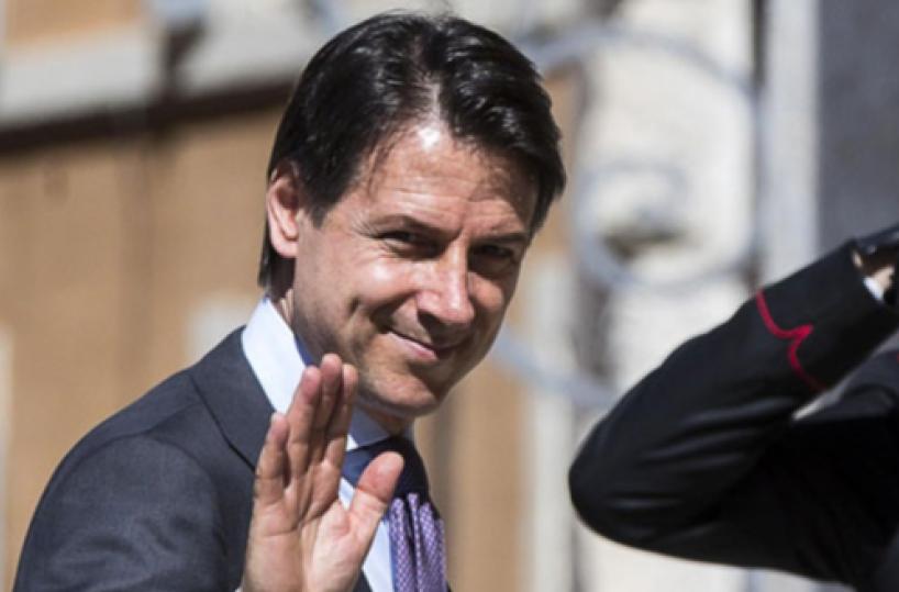 Il presidente del Consiglio incaricato, Giuseppe Conte