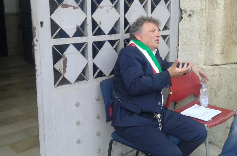 il sindaco di Lucera Antonio Tutolo