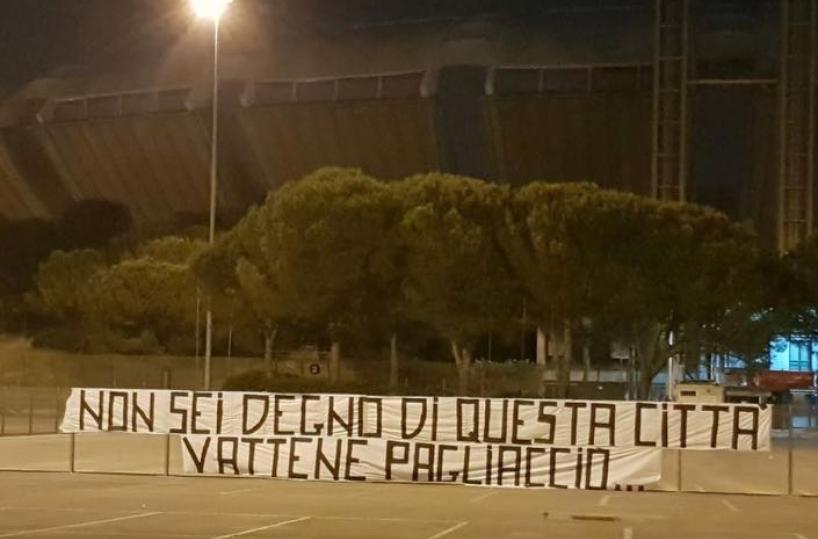 striscione conto Giancasro