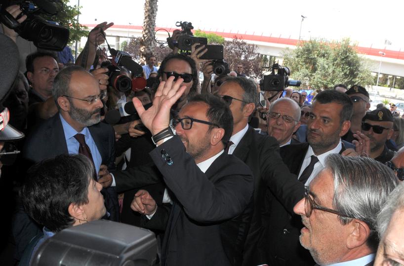 Il ministro della Giustizia a Bari per il Palagiustizia sotto le tende