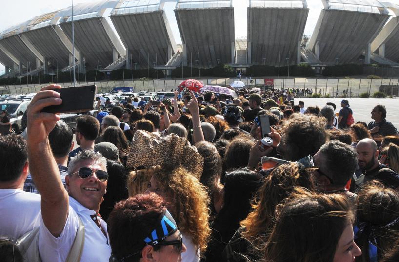 Bari, «Io derubato dell’auto al concerto di Vasco»