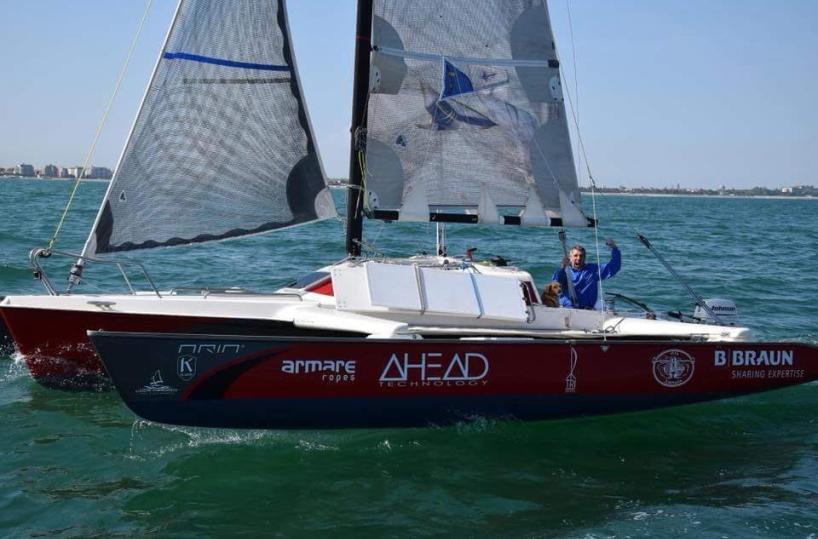 Marco Rossato, il primo velista disabile  è a Maratea