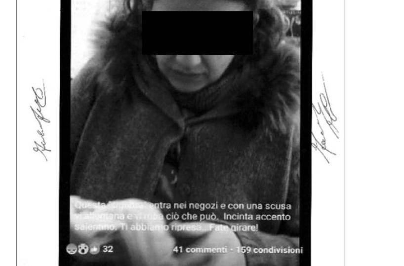 Bari, incinta ripuliva negozi:presa grazie ad «allerta social»