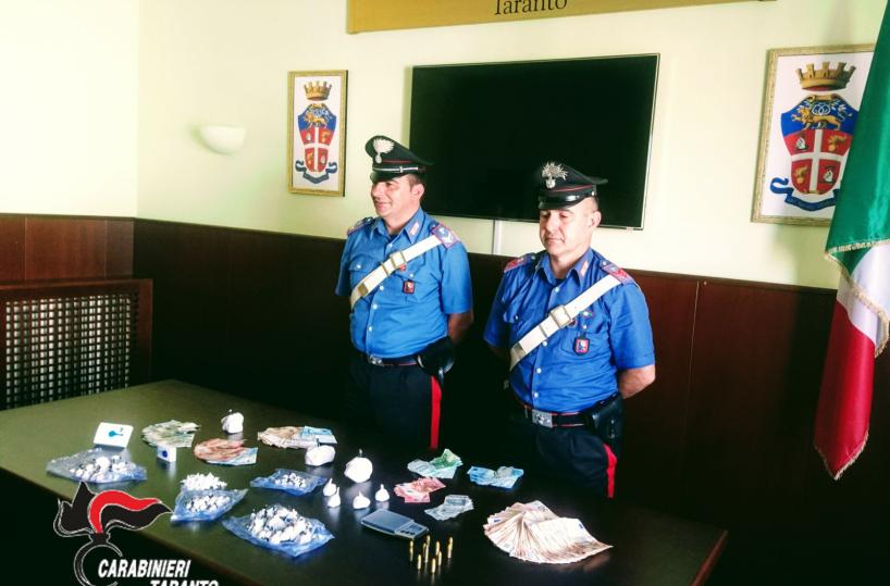  Sentinelle a protezione dello spaccio, quattro arresti a Taranto
