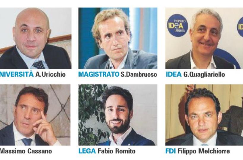 Bari e Foggia, i giochi nel centrodestra