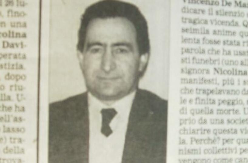 Da 25 anni si attende giustizia per l’omicidio di De Mare