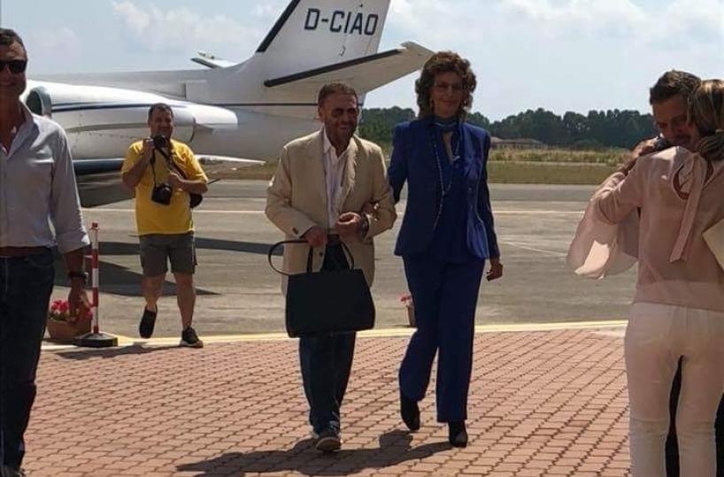 Sophia Loren a Scalea