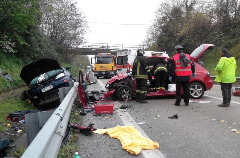Incidenti stradali, in Basilicatamuore più gente che altrove